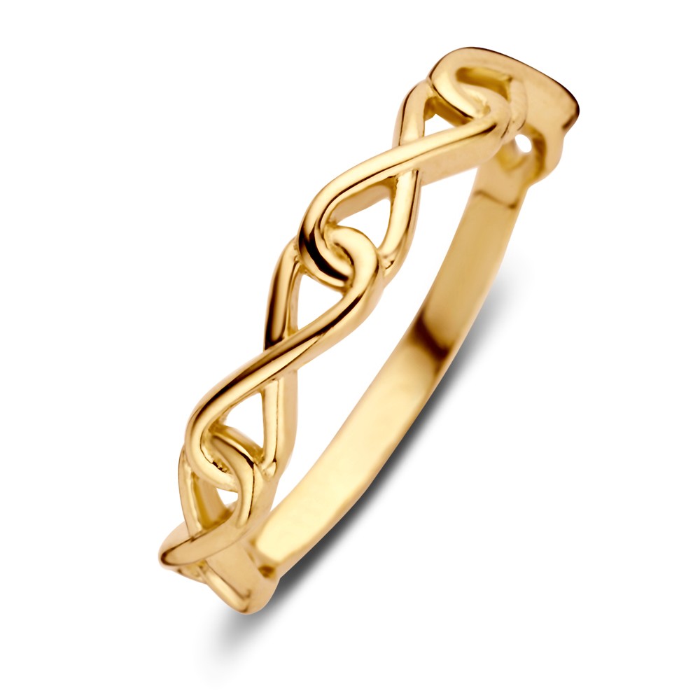 REBEL & ROSE Damesring in het Metallic Dames Sieraden voor voor Ringen voor 